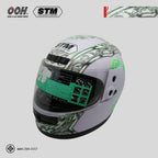 หมวกกันน็อก STM รุ่น GX-RFD (สกรีนลาย) เต็มใบ