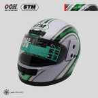 หมวกกันน็อก STM รุ่น GX-RFD (สกรีนลาย) เต็มใบ