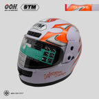 หมวกกันน็อก STM รุ่น GX-RFD (สกรีนลาย) เต็มใบ