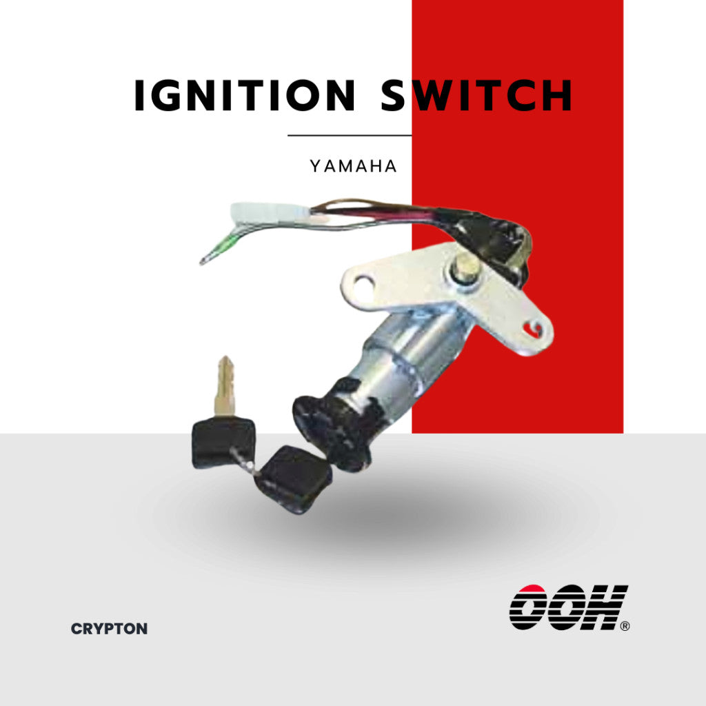 (OOH) Ignition Switch (สวิตซ์กุญแจ) สำหรับรถมอเตอร์ไซค์ (Yamaha) (ชุดเล็ก)