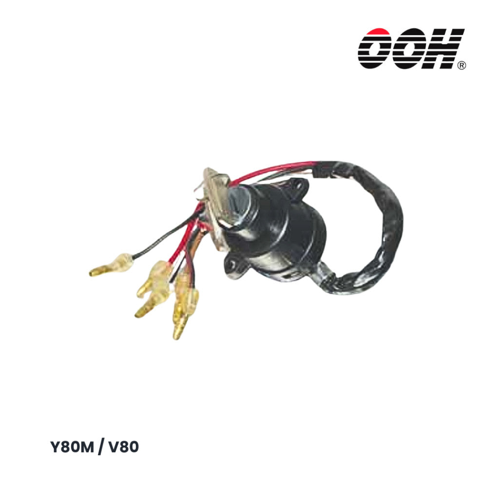 (OOH) Ignition Switch (สวิตซ์กุญแจ) สำหรับรถมอเตอร์ไซค์ (Yamaha) (ชุดเล็ก)
