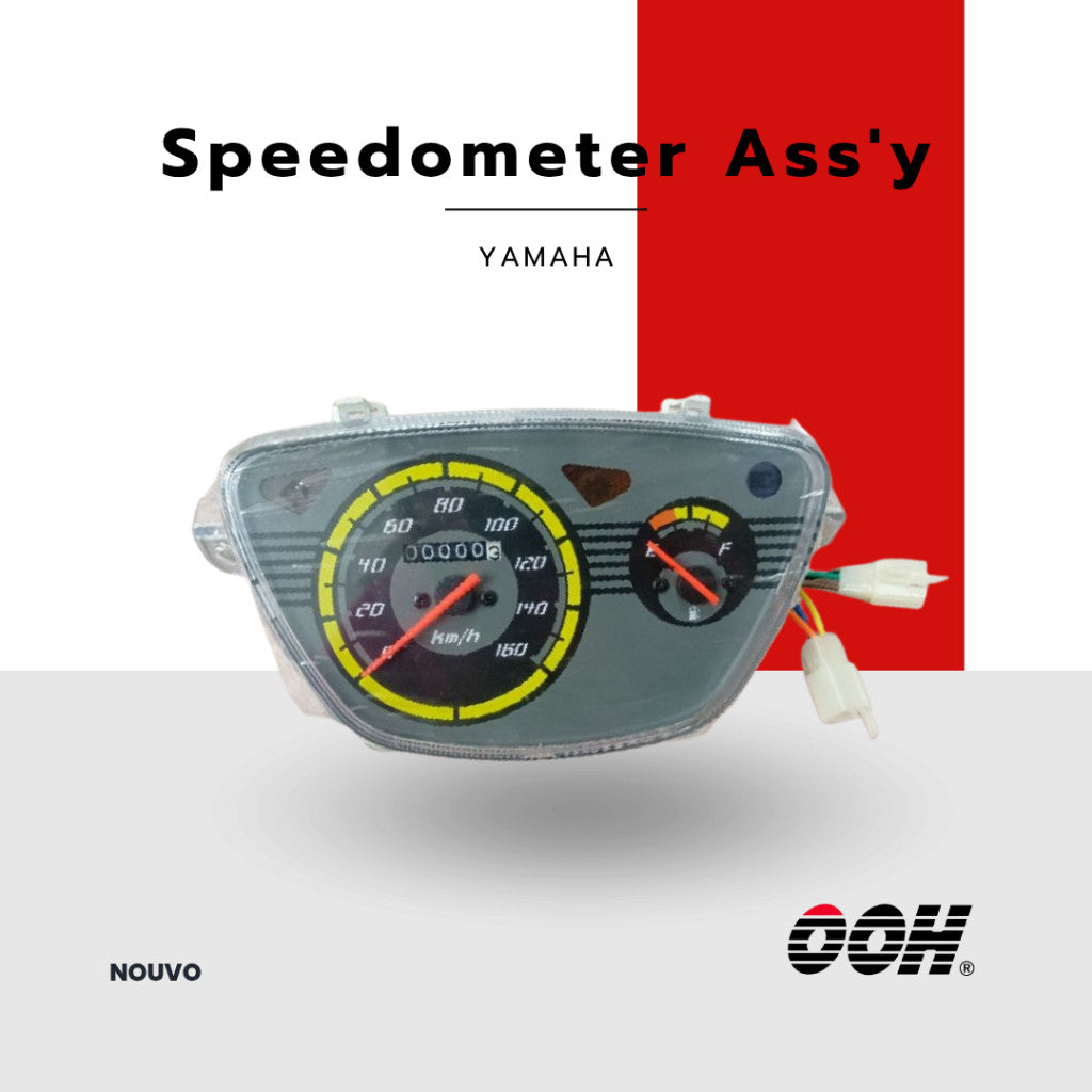 (OOH) Speedometer Ass'y (เรือนไมล์) สำหรับรถมอเตอร์ไซค์ (YAMAHA)