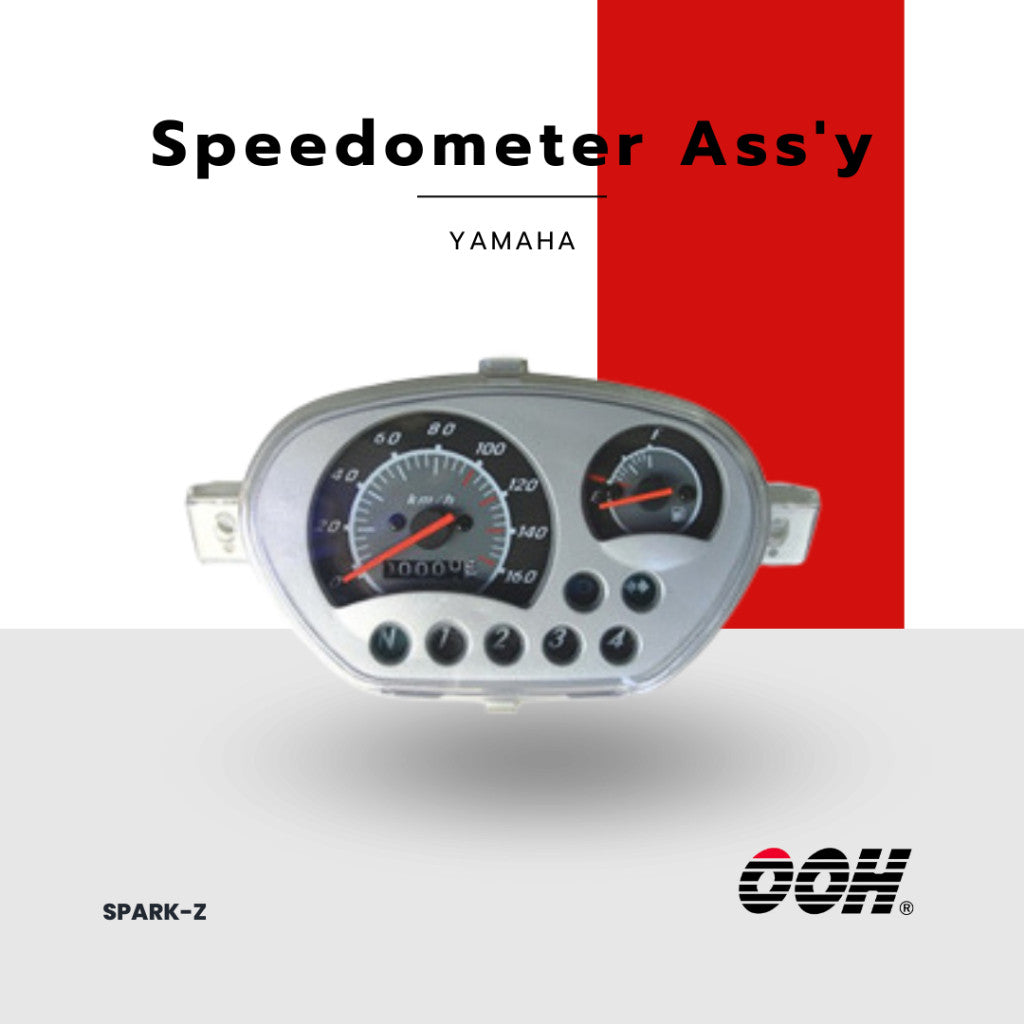 (OOH) Speedometer Ass'y (เรือนไมล์) สำหรับรถมอเตอร์ไซค์ (YAMAHA)