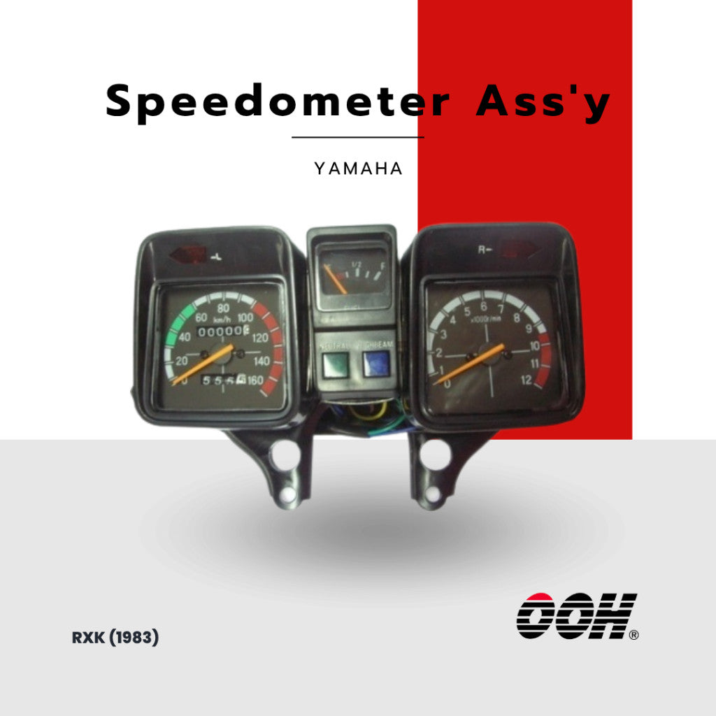 (OOH) Speedometer Ass'y (เรือนไมล์) สำหรับรถมอเตอร์ไซค์ (YAMAHA)