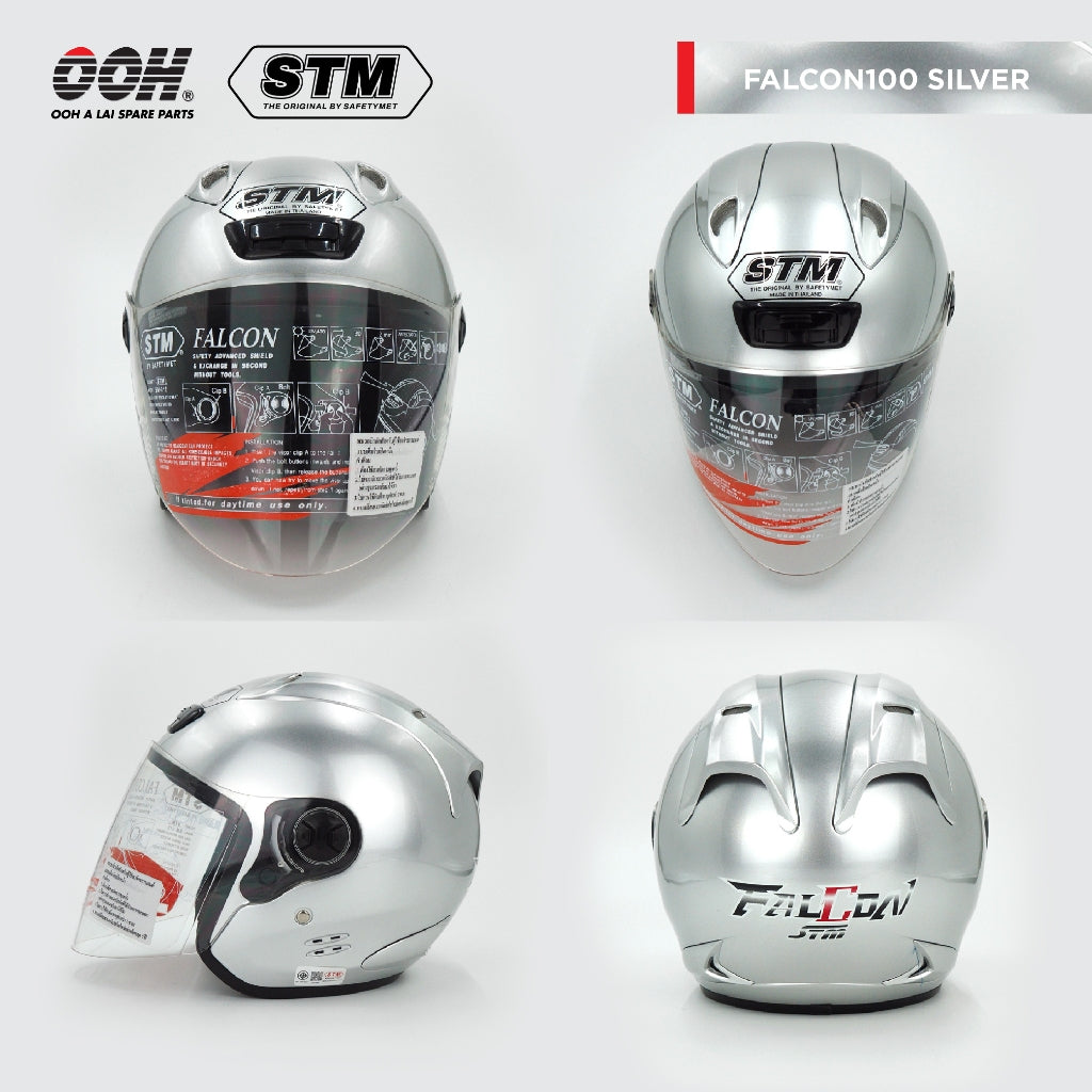 STM SafetyMet Falcon Helmet by Ooh Alai size L