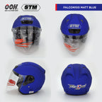 STM SafetyMet Falcon Helmet by Ooh Alai size L