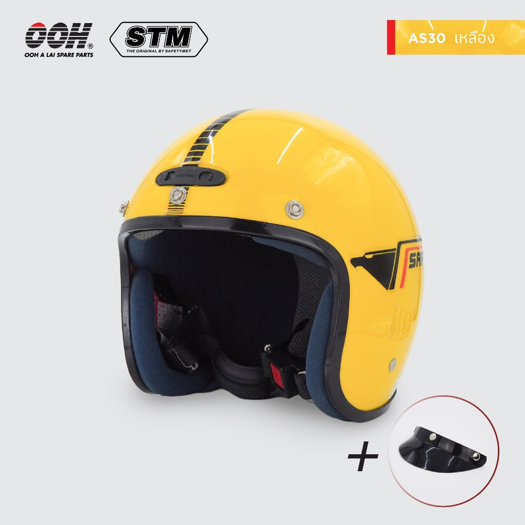 หมวกกันน๊อค STM AS-30 Helmet by OOH Alai [คละสีสติ๊กเกอร์]