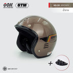 หมวกกันน็อก STM AD-30 Helmet by OOH Alai (คละสีสติ๊กเกอร์)