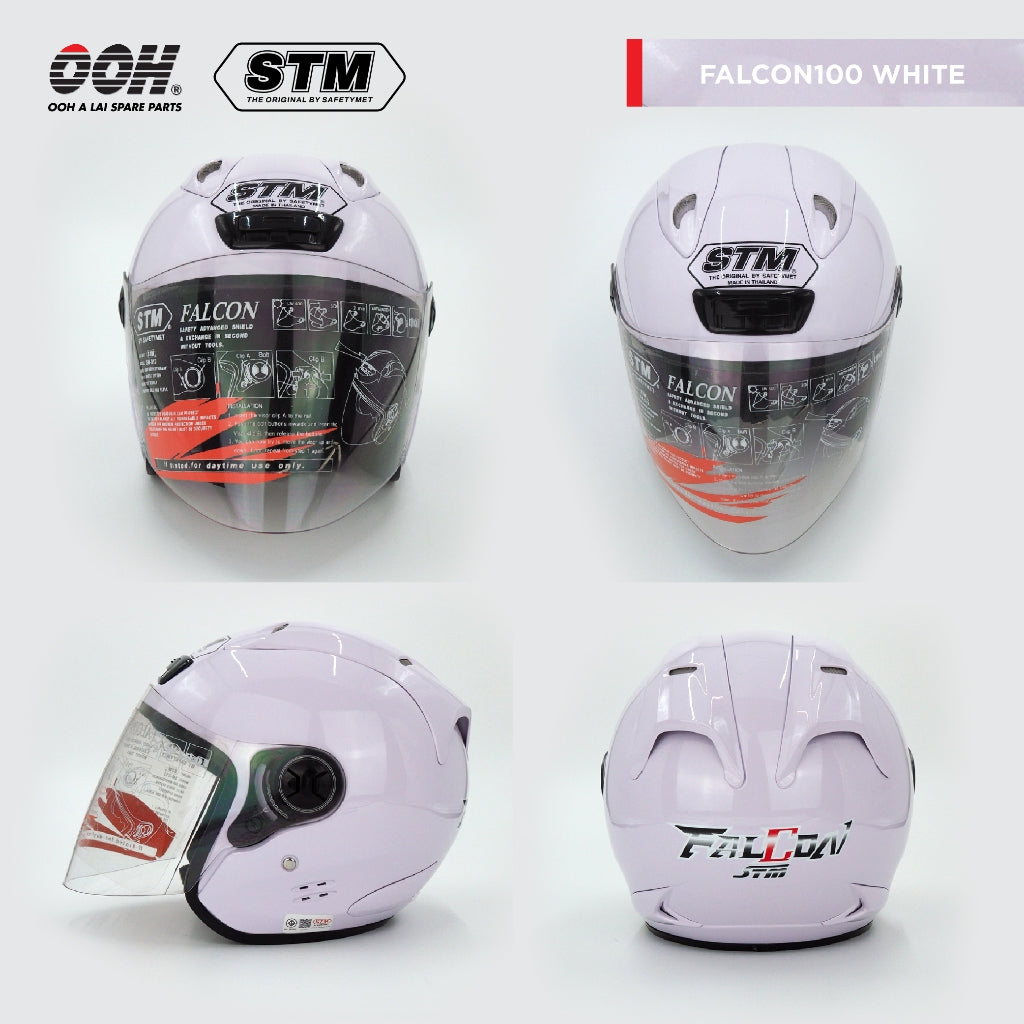 STM SafetyMet Falcon Helmet by Ooh Alai size L