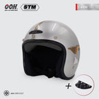 หมวกกันน๊อค STM AS-30 Helmet by OOH Alai [คละสีสติ๊กเกอร์]
