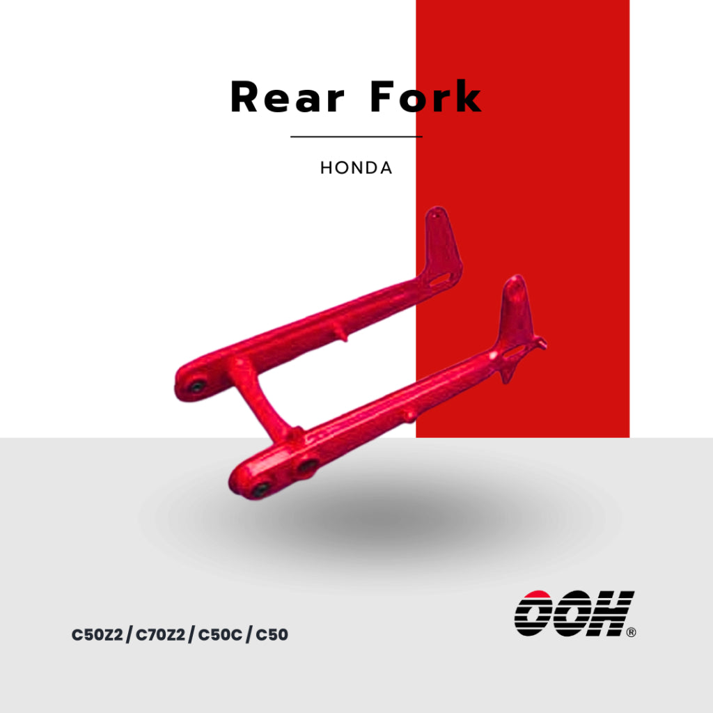 OOH  Rear Fork (ตะเกียบหลัง) สำหรับรถมอเตอร์ไซค์  (HONDA)