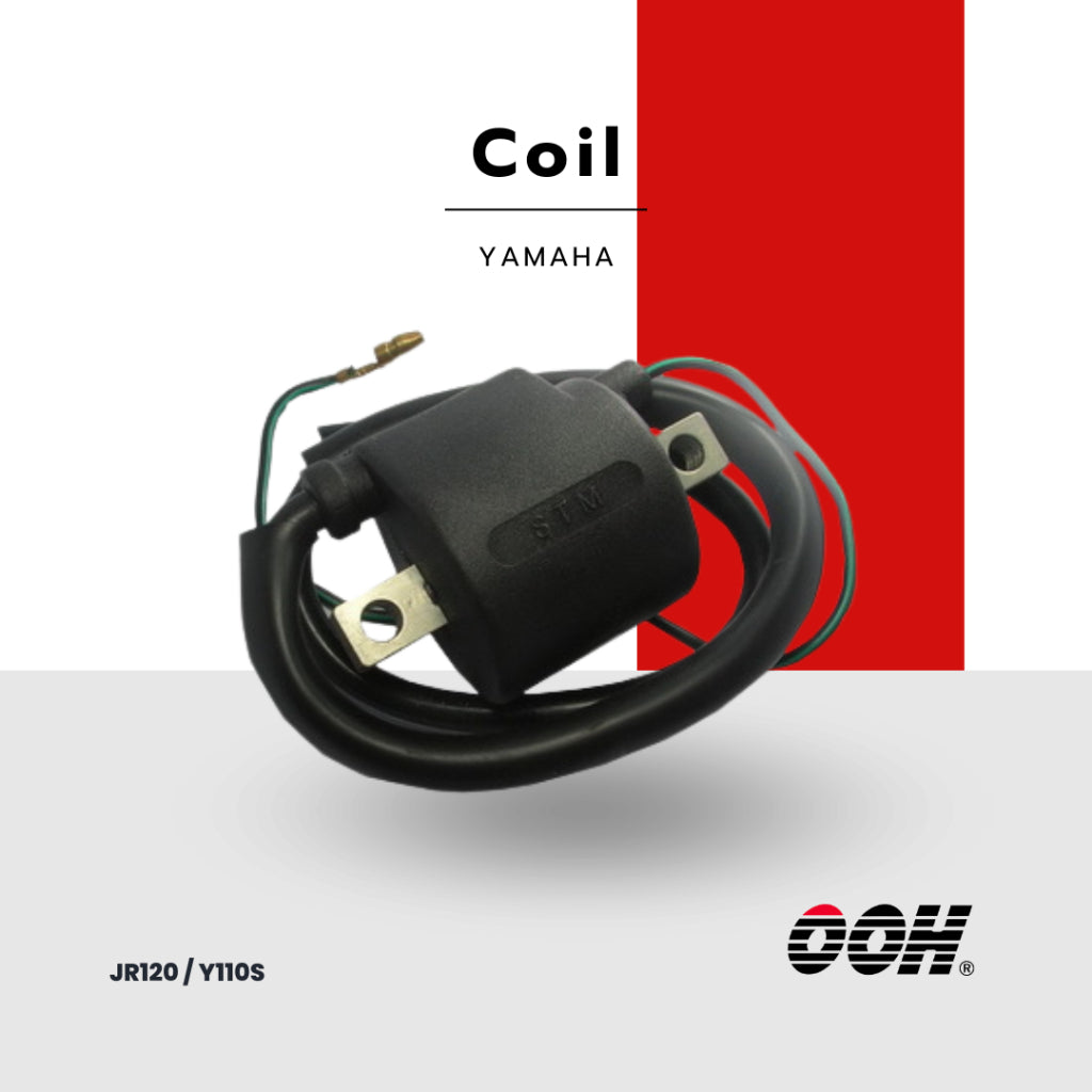 (OOH) Coil (คอยล์ใต้ถัง) สำหรับรถมอเตอร์ไซค์ รถ (YAMAHA)