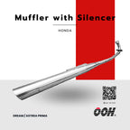 OOH [ท่อไอเสีย] Muffler with Silencer [สำหรับรถมอเตอร์ไซค์] [HONDA]