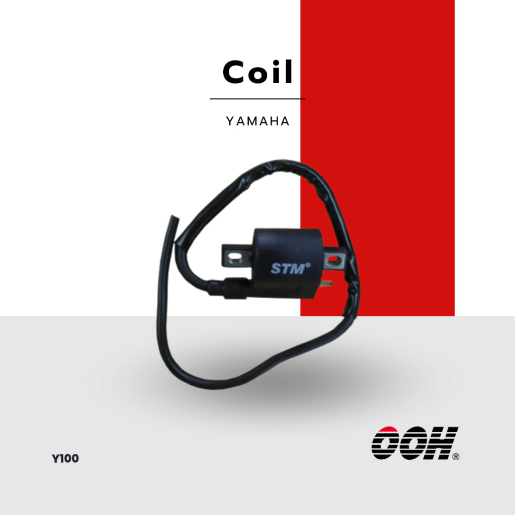(OOH) Coil (คอยล์ใต้ถัง) สำหรับรถมอเตอร์ไซค์ รถ (YAMAHA)