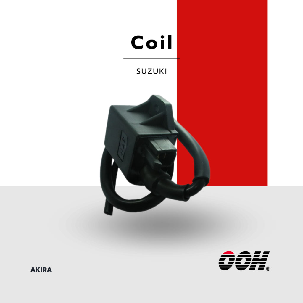 (OOH) Coil (คอยล์ใต้ถัง) สำหรับรถมอเตอร์ไซค์ รถ (SUZUKI)
