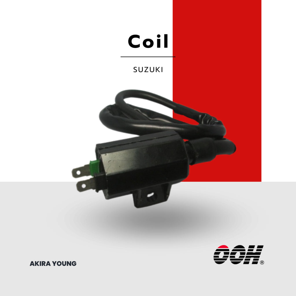 (OOH) Coil (คอยล์ใต้ถัง) สำหรับรถมอเตอร์ไซค์ รถ (SUZUKI)