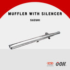 OOH [ท่อไอเสีย] Muffler with Silencer [สำหรับรถมอเตอร์ไซค์] [SUZUKI]