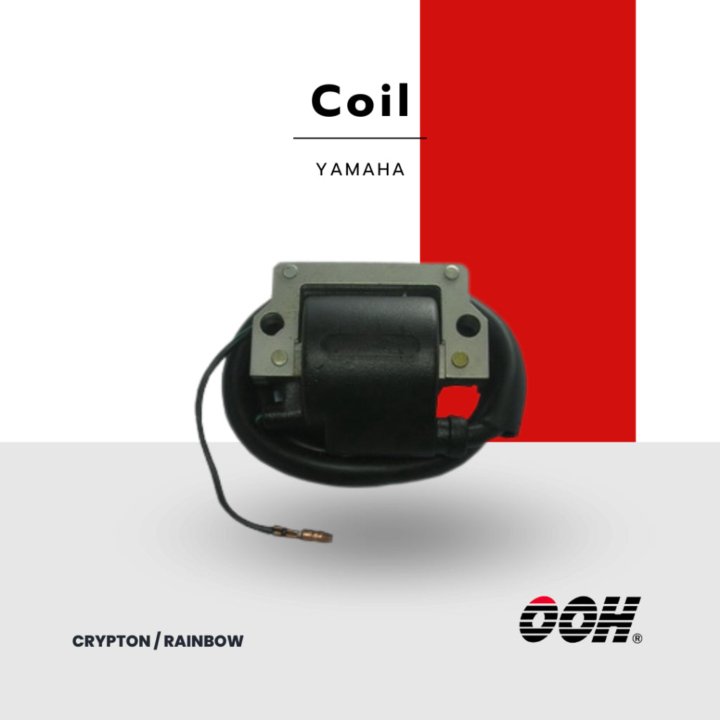 (OOH) Coil (คอยล์ใต้ถัง) สำหรับรถมอเตอร์ไซค์ รถ (YAMAHA)