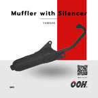 OOH Muffler with Silencer [ท่อไอเสีย] [สำหรับรถมอเตอร์ไซค์] YAMAHA