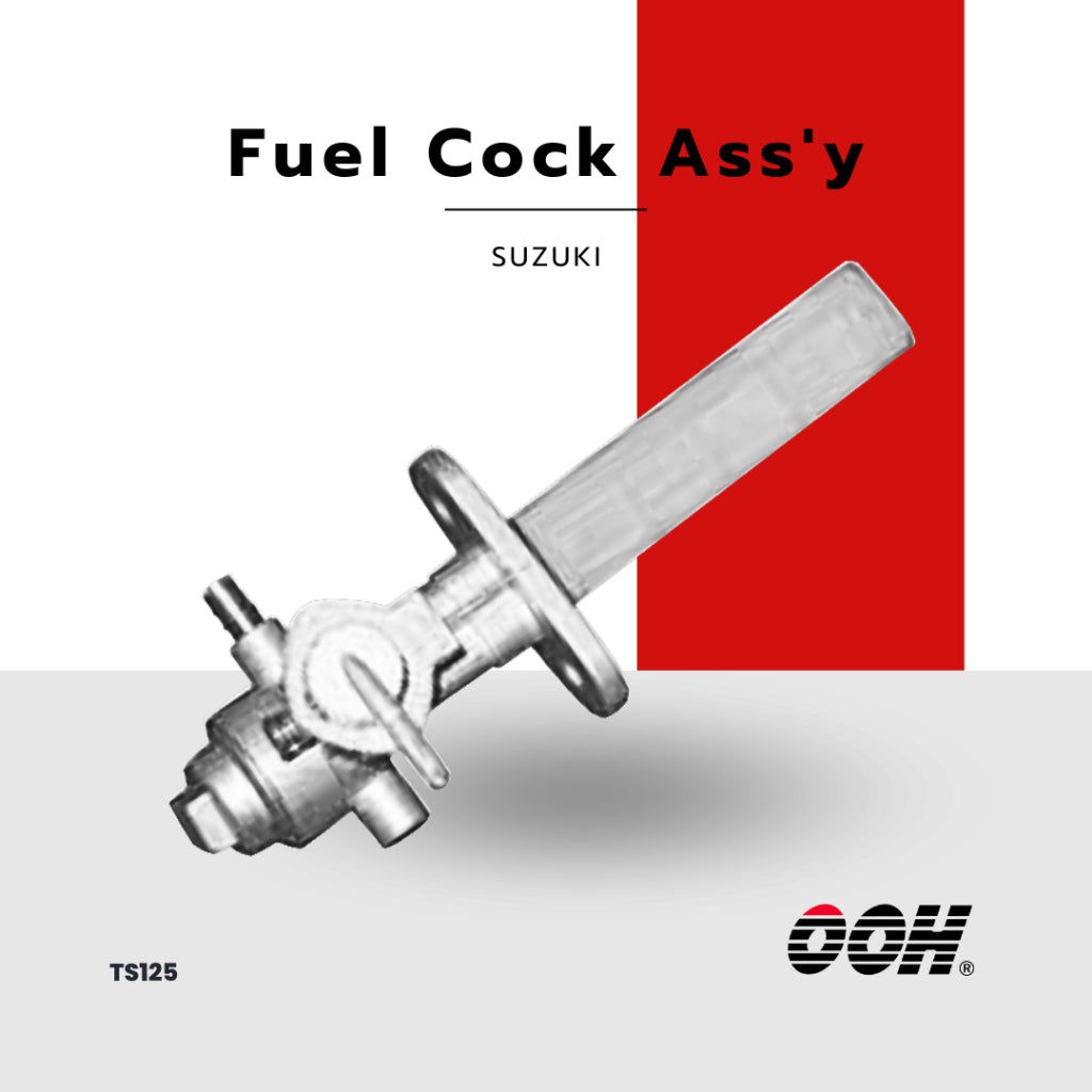 (OOH) Fuel Cock Ass'y  (ก็อกน้ำมัน)  (สำหรับรถมอเตอร์ไซค์) (SUZUKI)