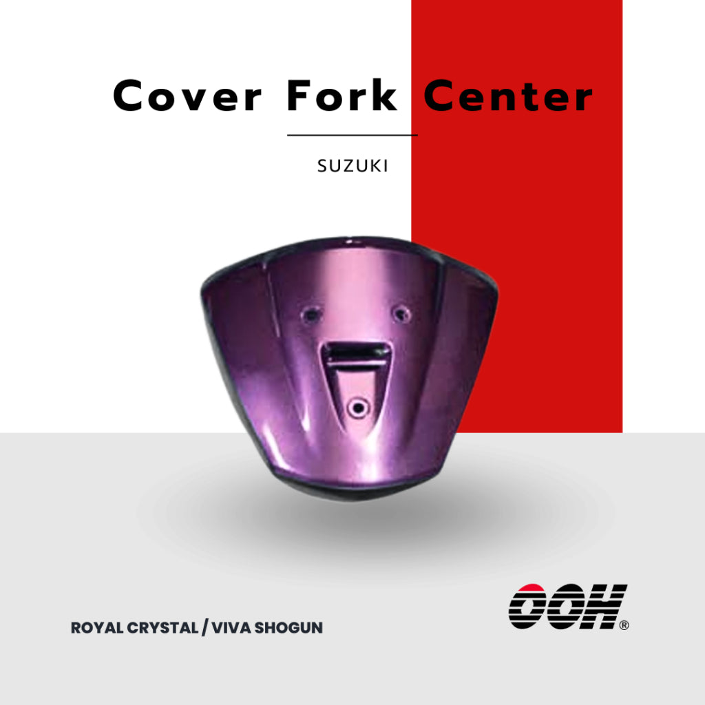 OOH Cover Fork Center ฝาปิดตะเกียบหน้า (สำหรับรถมอเตอร์ไซค์) (SUZUKI)