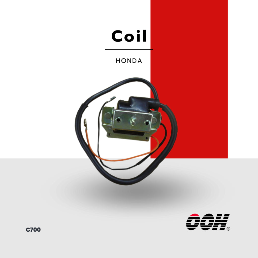 (OOH) Coil (คอยล์ใต้ถัง) สำหรับรถมอเตอร์ไซค์ (HONDA)