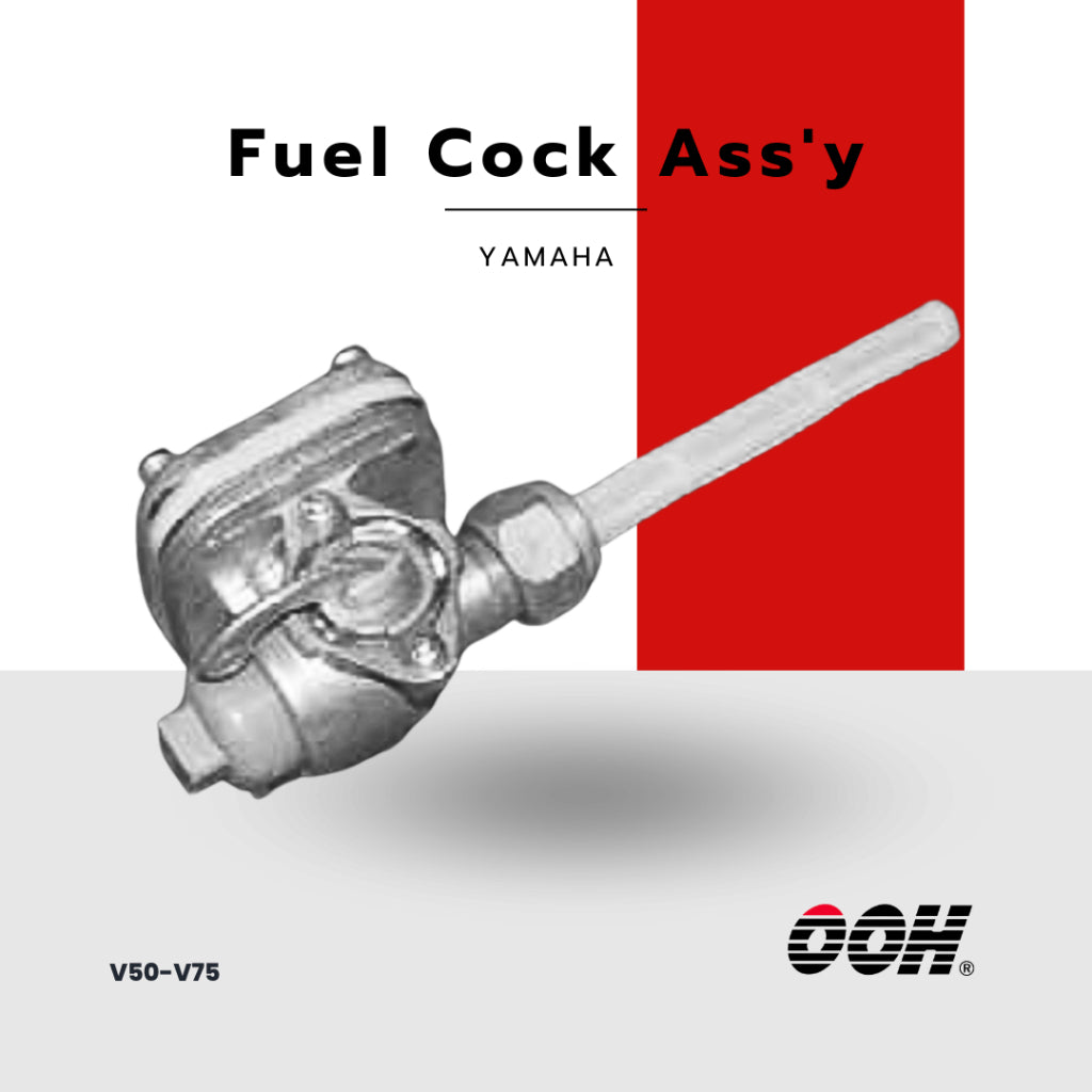 (OOH) Fuel Cock Ass'y  (ก็อกน้ำมัน)  (สำหรับรถมอเตอร์ไซค์) (YAMAHA)