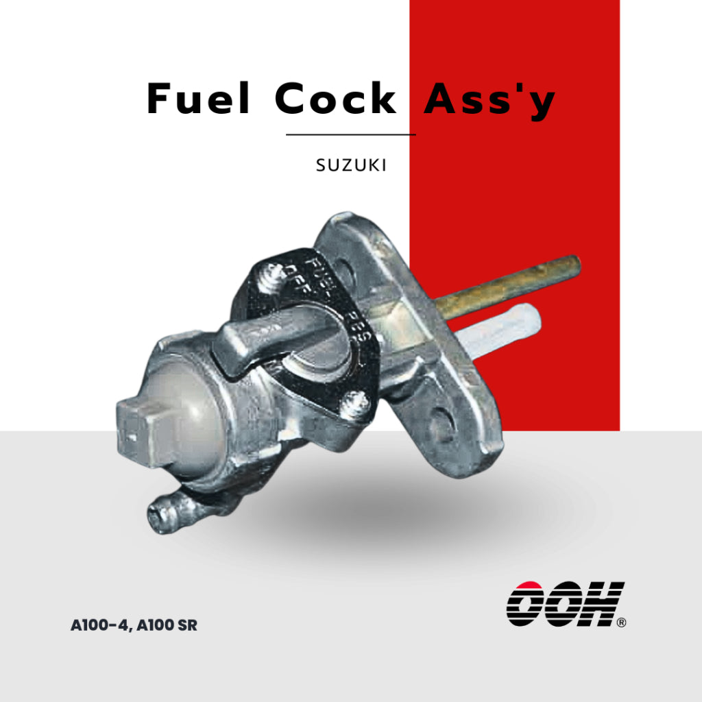 (OOH) Fuel Cock Ass'y  (ก็อกน้ำมัน)  (สำหรับรถมอเตอร์ไซค์) (SUZUKI)