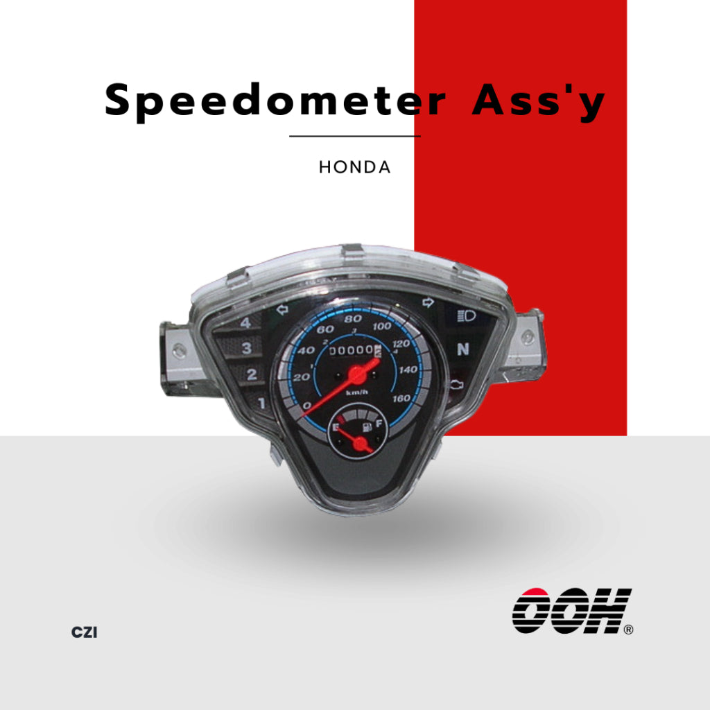 (OOH) Speedometer Ass'y (เรือนไมล์) สำหรับรถมอเตอร์ไซค์ (HONDA)