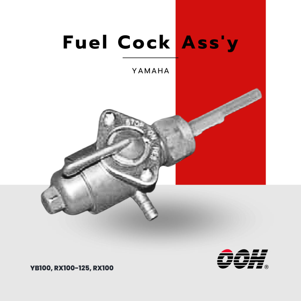 (OOH) Fuel Cock Ass'y  (ก็อกน้ำมัน)  (สำหรับรถมอเตอร์ไซค์) (YAMAHA)