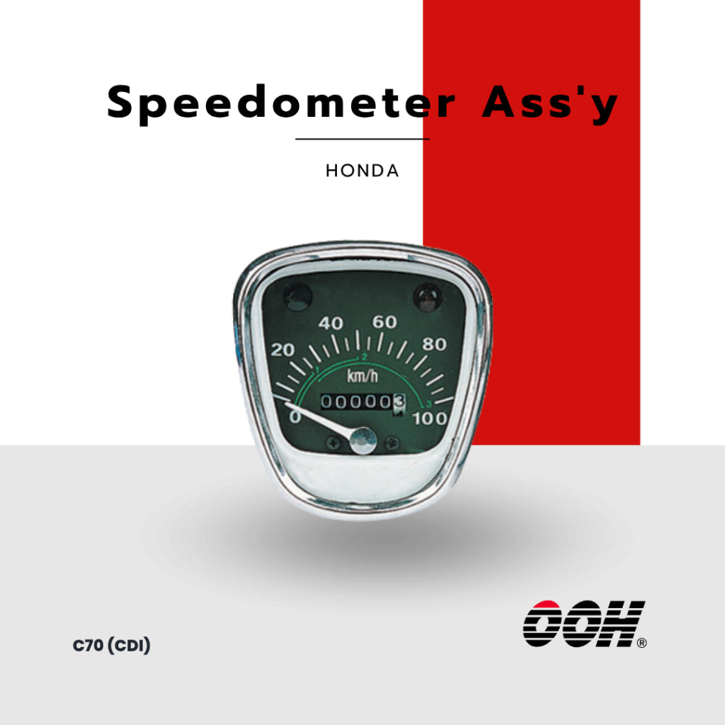 (OOH) Speedometer Ass'y (เรือนไมล์) สำหรับรถมอเตอร์ไซค์ รถ (HONDA)