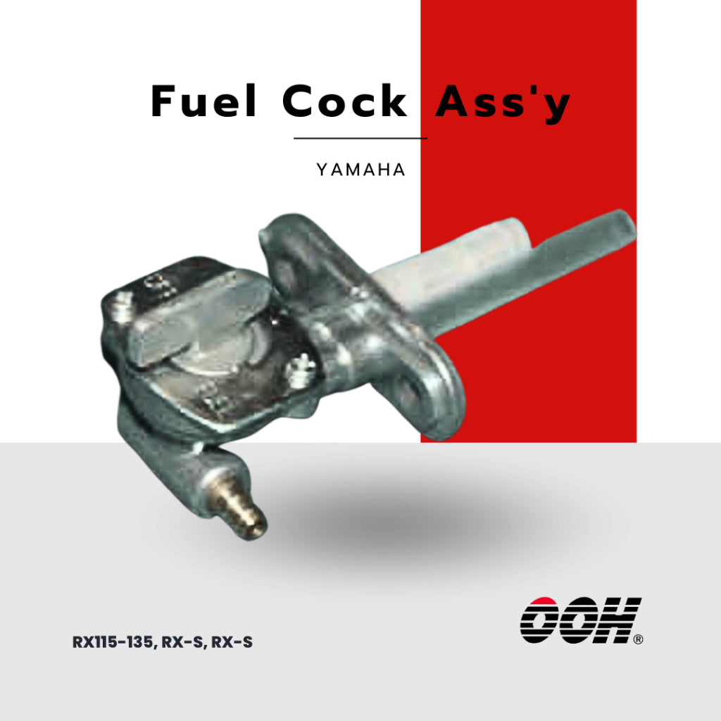 (OOH) (ก็อกน้ำมัน)  Fuel Cock Ass'y  (สำหรับรถมอเตอร์ไซค์) YAMAHA