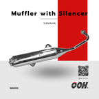 OOH Muffler with Silencer [ท่อไอเสีย] [สำหรับรถมอเตอร์ไซค์] YAMAHA