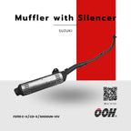 OOH [ท่อไอเสีย] Muffler with Silencer [สำหรับรถมอเตอร์ไซค์] [SUZUKI]
