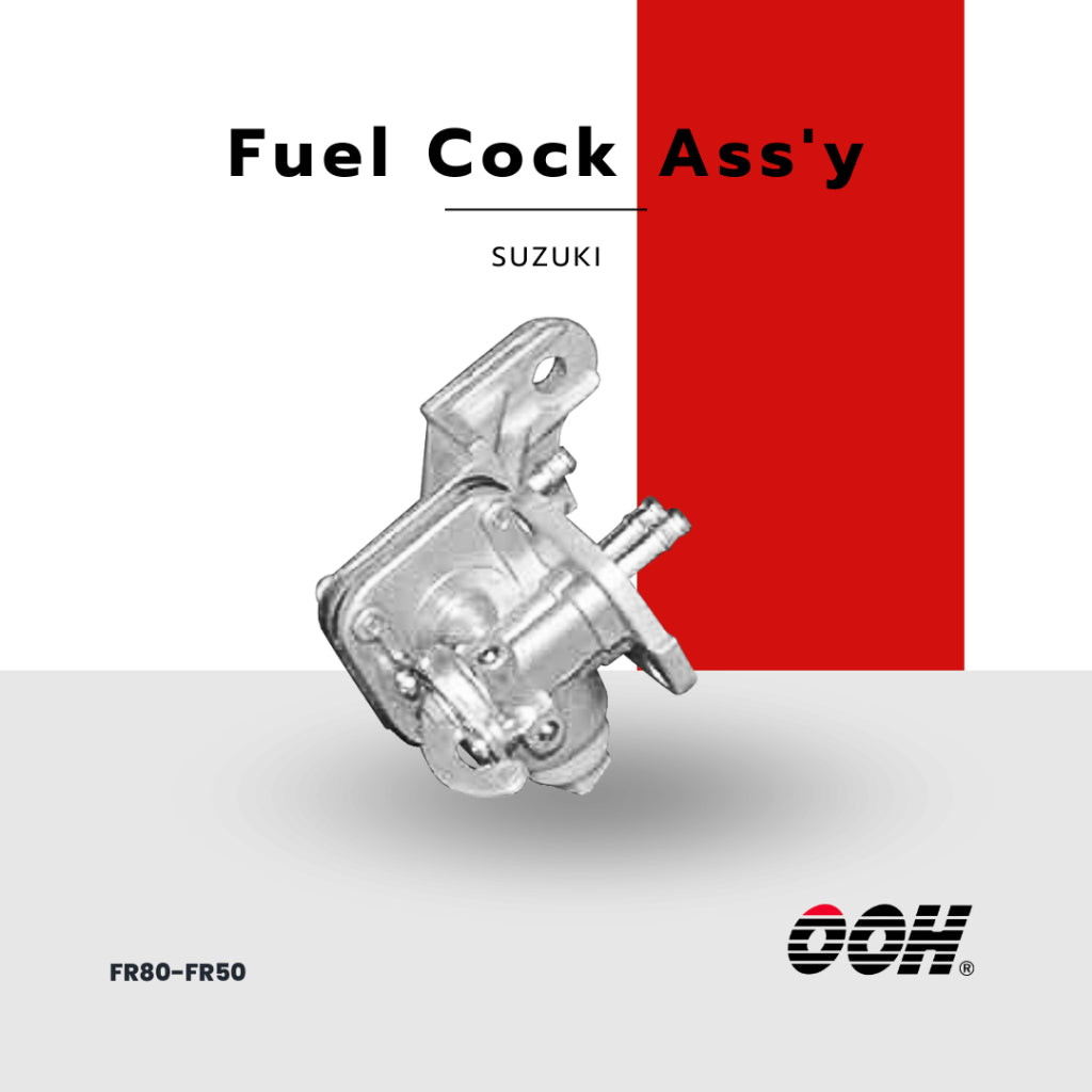 (OOH) Fuel Cock Ass'y  (ก็อกน้ำมัน)  (สำหรับรถมอเตอร์ไซค์) (SUZUKI)