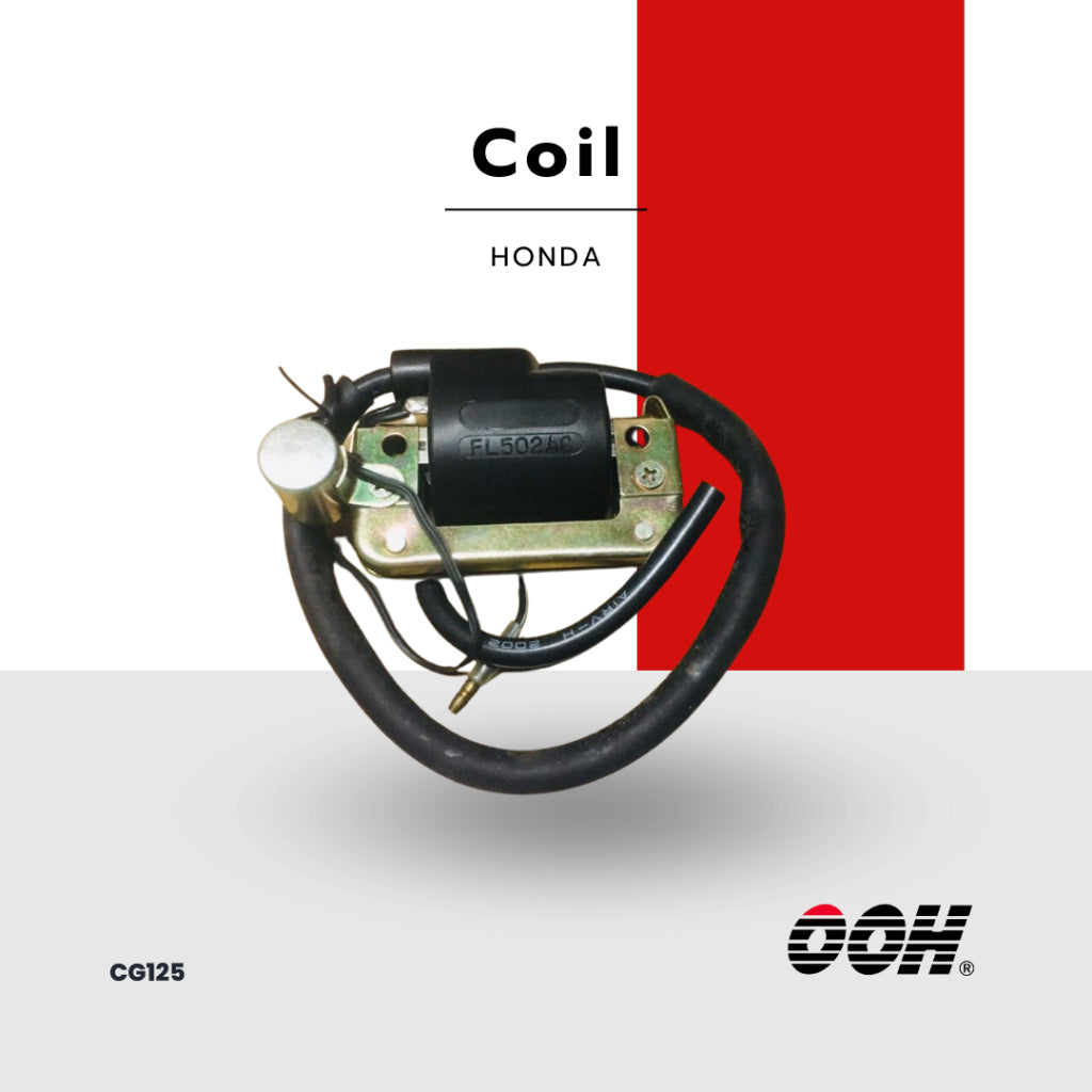(OOH) Coil (คอยล์ใต้ถัง) สำหรับรถมอเตอร์ไซค์ รถ (HONDA)