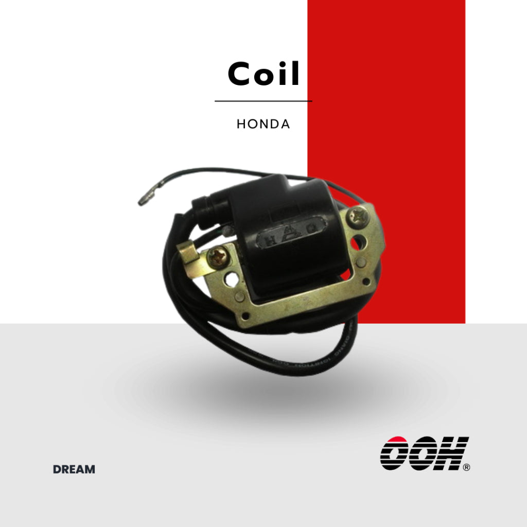 (OOH) Coil (คอยล์ใต้ถัง) สำหรับรถมอเตอร์ไซค์ (HONDA)