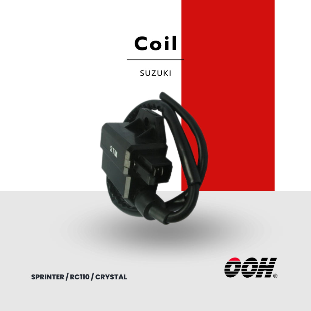 (OOH) Coil (คอยล์ใต้ถัง) สำหรับรถมอเตอร์ไซค์ (SUZUKI)