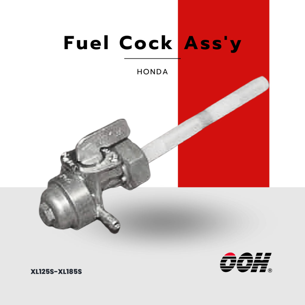 (OOH) Fuel Cock Ass'y  (ก็อกน้ำมัน)  (สำหรับรถมอเตอร์ไซค์) (HONDA)