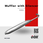OOH Muffler with Silencer [ท่อไอเสีย] [สำหรับรถมอเตอร์ไซค์] HONDA