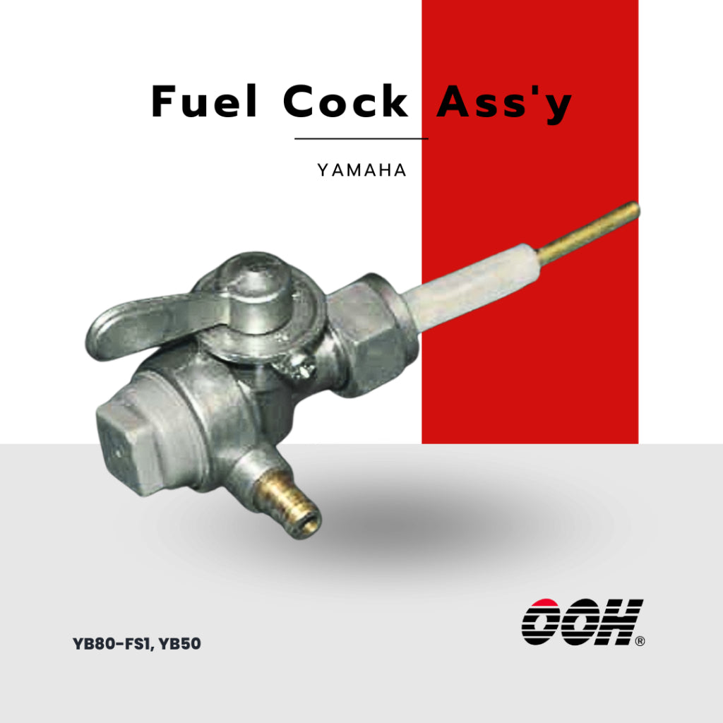 (OOH) (ก็อกน้ำมัน)  Fuel Cock Ass'y  (สำหรับรถมอเตอร์ไซค์) YAMAHA