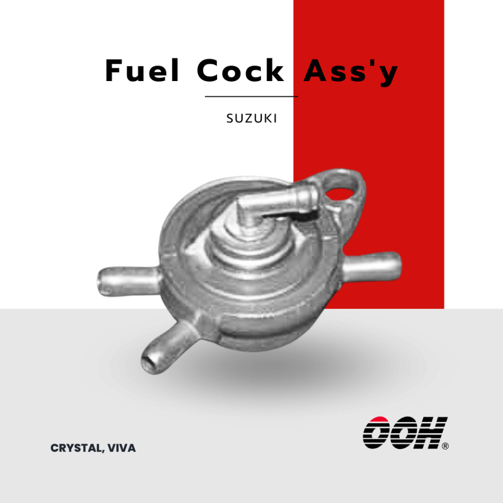 (OOH) Fuel Cock Ass'y  (ก็อกน้ำมัน)  (สำหรับรถมอเตอร์ไซค์) (SUZUKI)