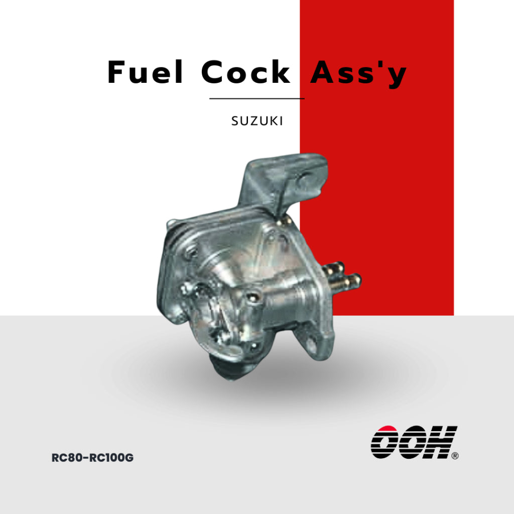 (OOH) Fuel Cock Ass'y  (ก็อกน้ำมัน)  (สำหรับรถมอเตอร์ไซค์) (SUZUKI)