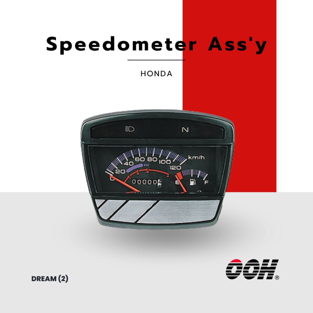 (OOH) Speedometer Ass'y (เรือนไมล์) สำหรับรถมอเตอร์ไซค์ (HONDA)