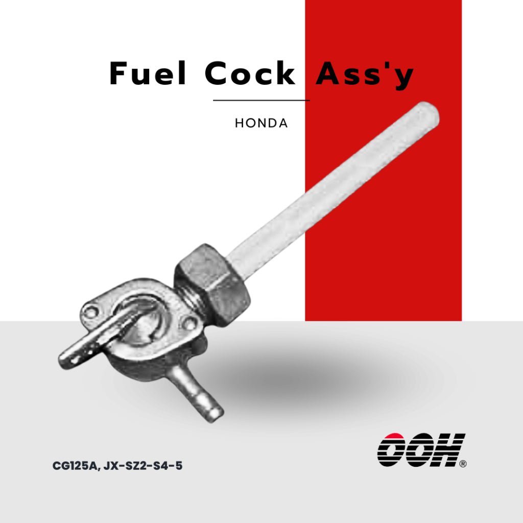 (OOH) Fuel Cock Ass'y  (ก็อกน้ำมัน)  (สำหรับรถมอเตอร์ไซค์) (HONDA)