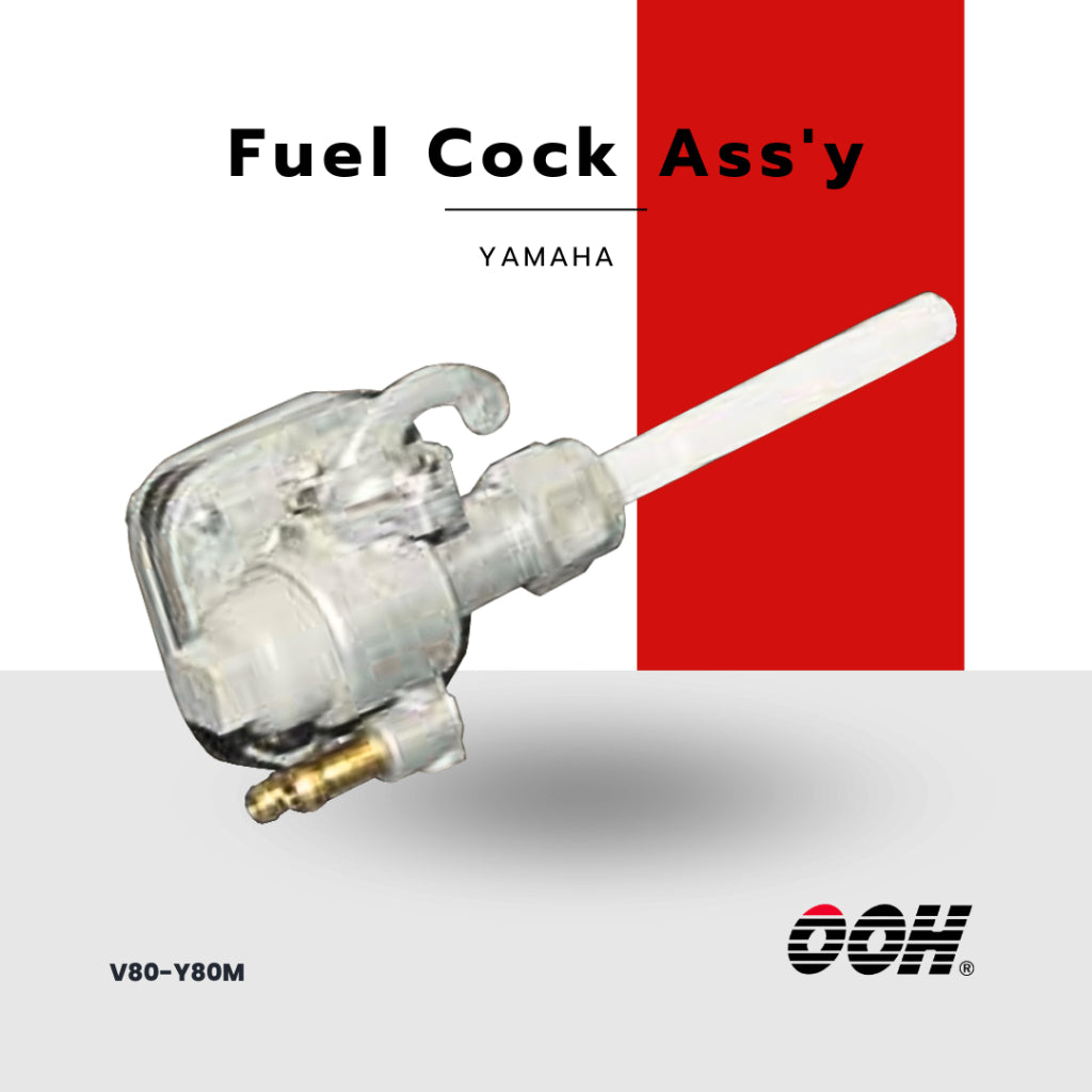 (OOH) Fuel Cock Ass'y  (ก็อกน้ำมัน)  (สำหรับรถมอเตอร์ไซค์) (YAMAHA)