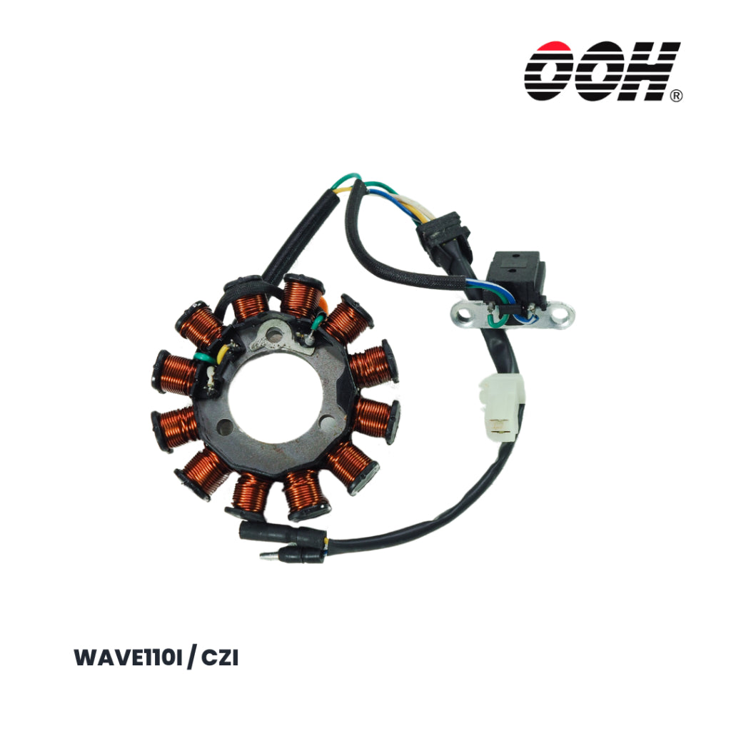 (OOH) Stator Comp Coil (ฟิล์มคอยล์) สำหรับรถมอเตอร์ไซค์ (Honda)