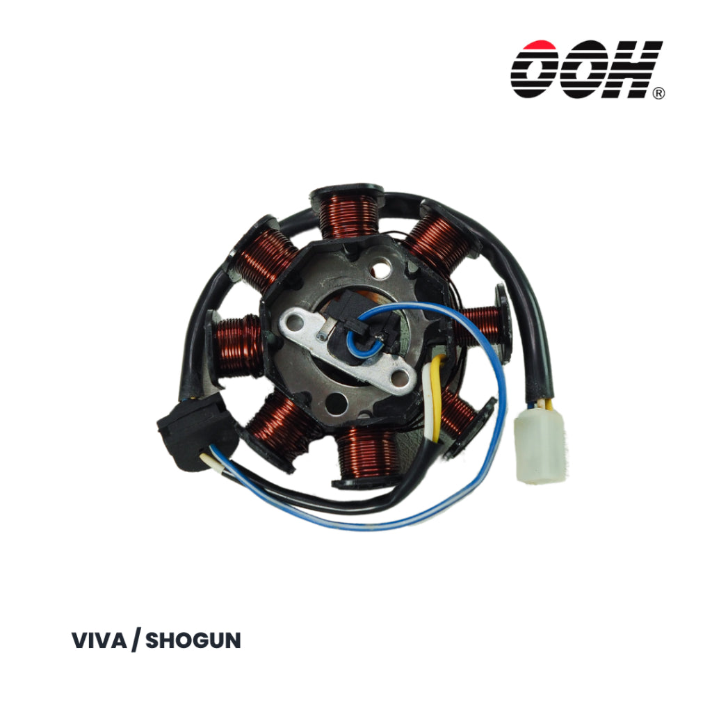 OOH (ฟิล์มคอยล์) Stator Comp Coil  สำหรับรถมอเตอร์ไซค์ Suzuki