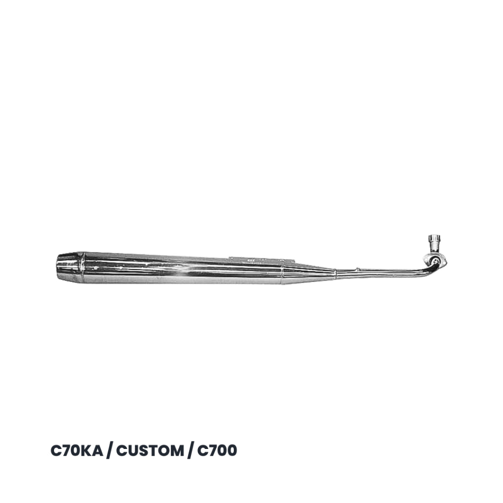 OOH Muffler with Silencer [ท่อไอเสีย] [สำหรับรถมอเตอร์ไซค์] HONDA