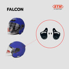 ฝาข้างหูหมวกกันน็อก ยี่ห้อ STM Helmet รุ่น FALCON